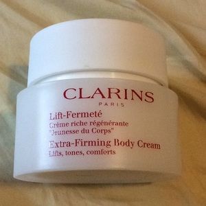 New Clarins extra firming body cream